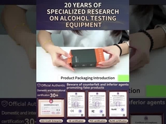 OEM-kleuren halfgeleider ademmeter Mr Black1000 voor thuisgebruik